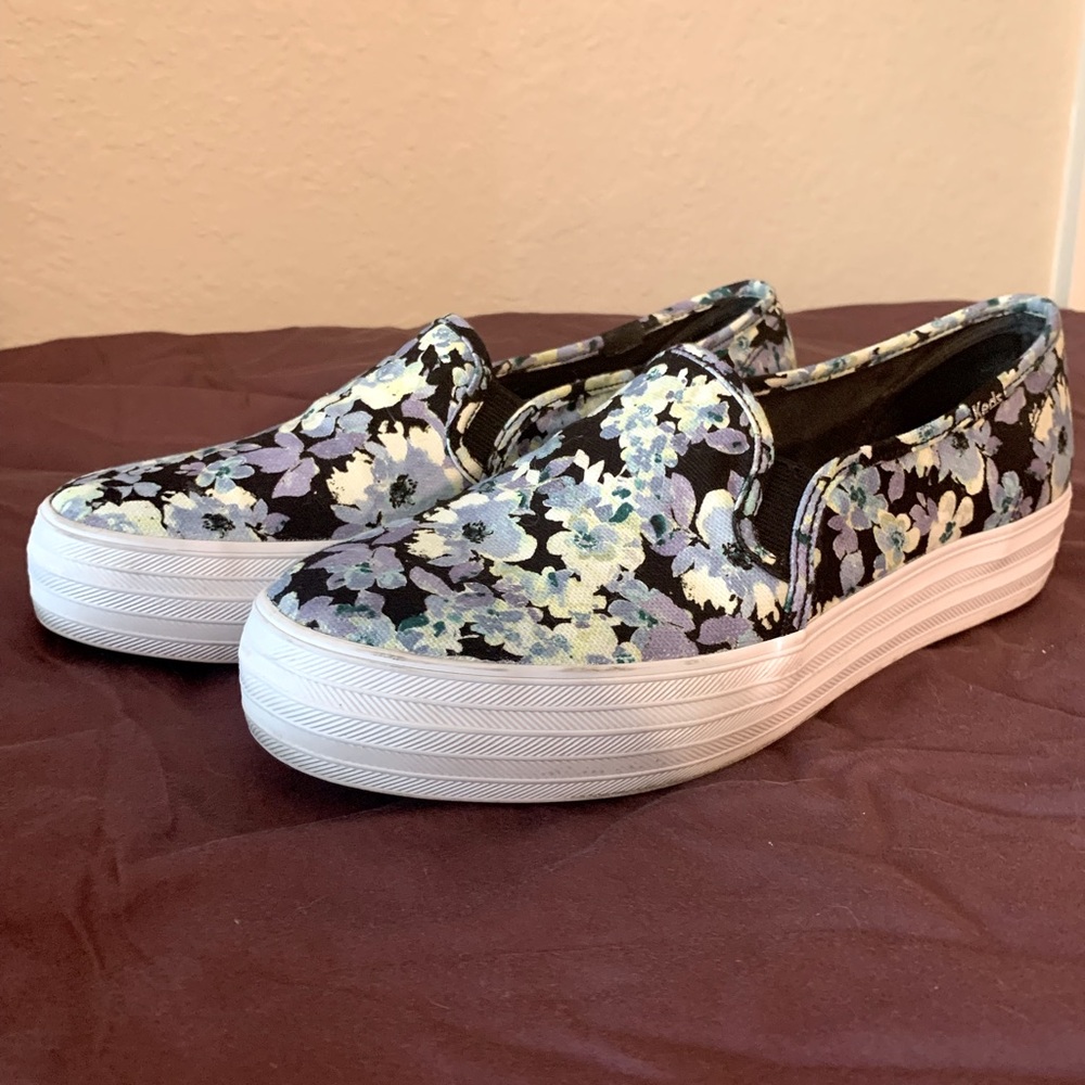 Keds Triple Decker canvas floral